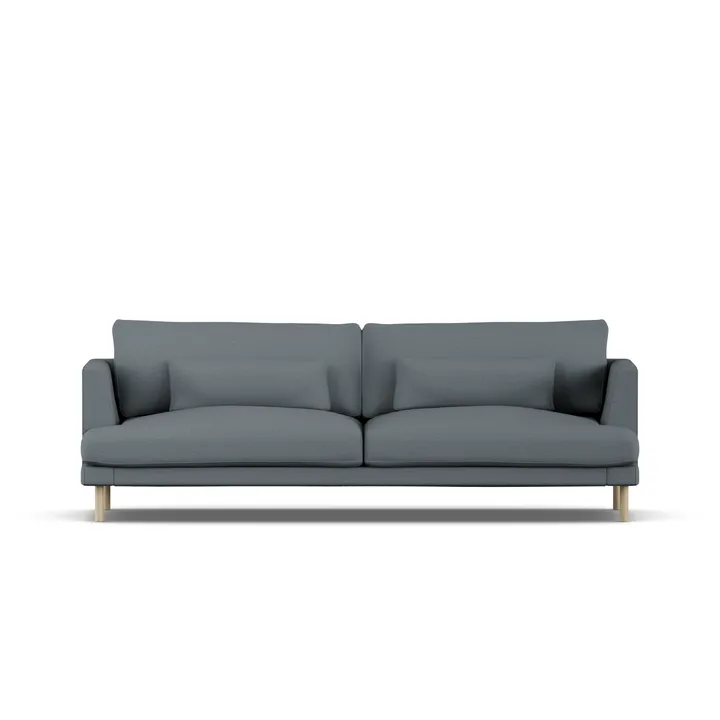 Bredhult Sofa - Same Blue 6678-Eiche weiß geölt, 3-sitzig - 1898