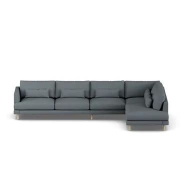 Bredhult Sofa - Same Blue 6678-Eiche weiß geölt, 4-sitzig B1 - 1898