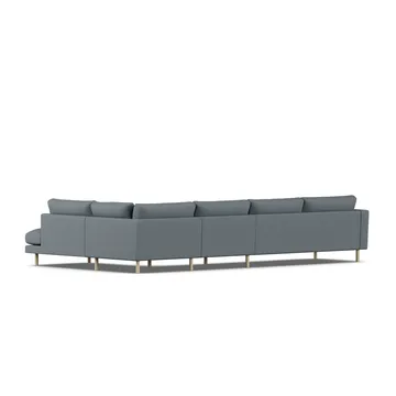 Bredhult Sofa - Same Blue 6678-Eiche weiß geölt, 4-sitzig B1 - 1898
