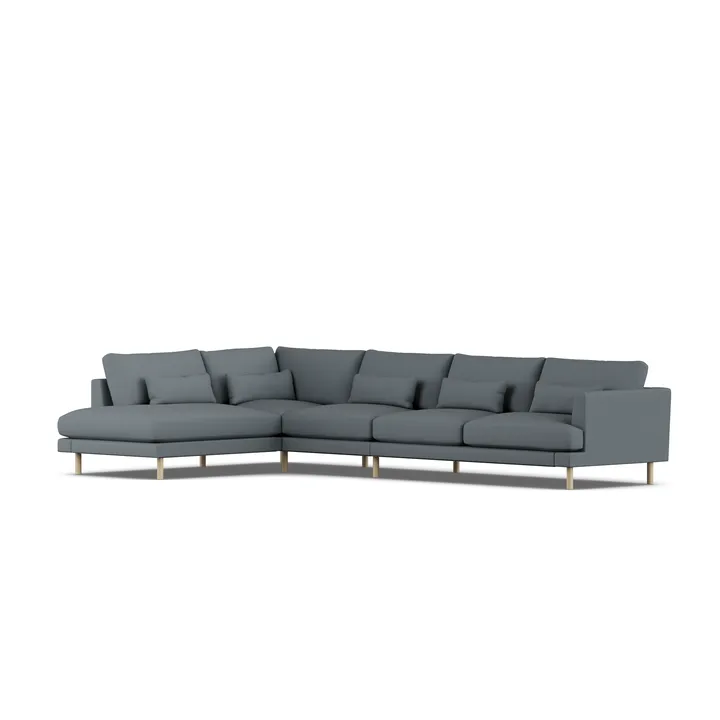 Bredhult Sofa - Same Blue 6678-Eiche weiß geölt, 4-sitzig B2 - 1898