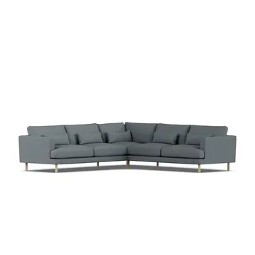 Bredhult Sofa - Same Blue 6678-Eiche weiß geölt, Ecksofa F - 1898