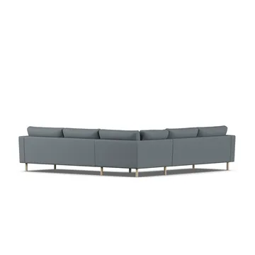 Bredhult Sofa - Same Blue 6678-Eiche weiß geölt, Ecksofa F - 1898
