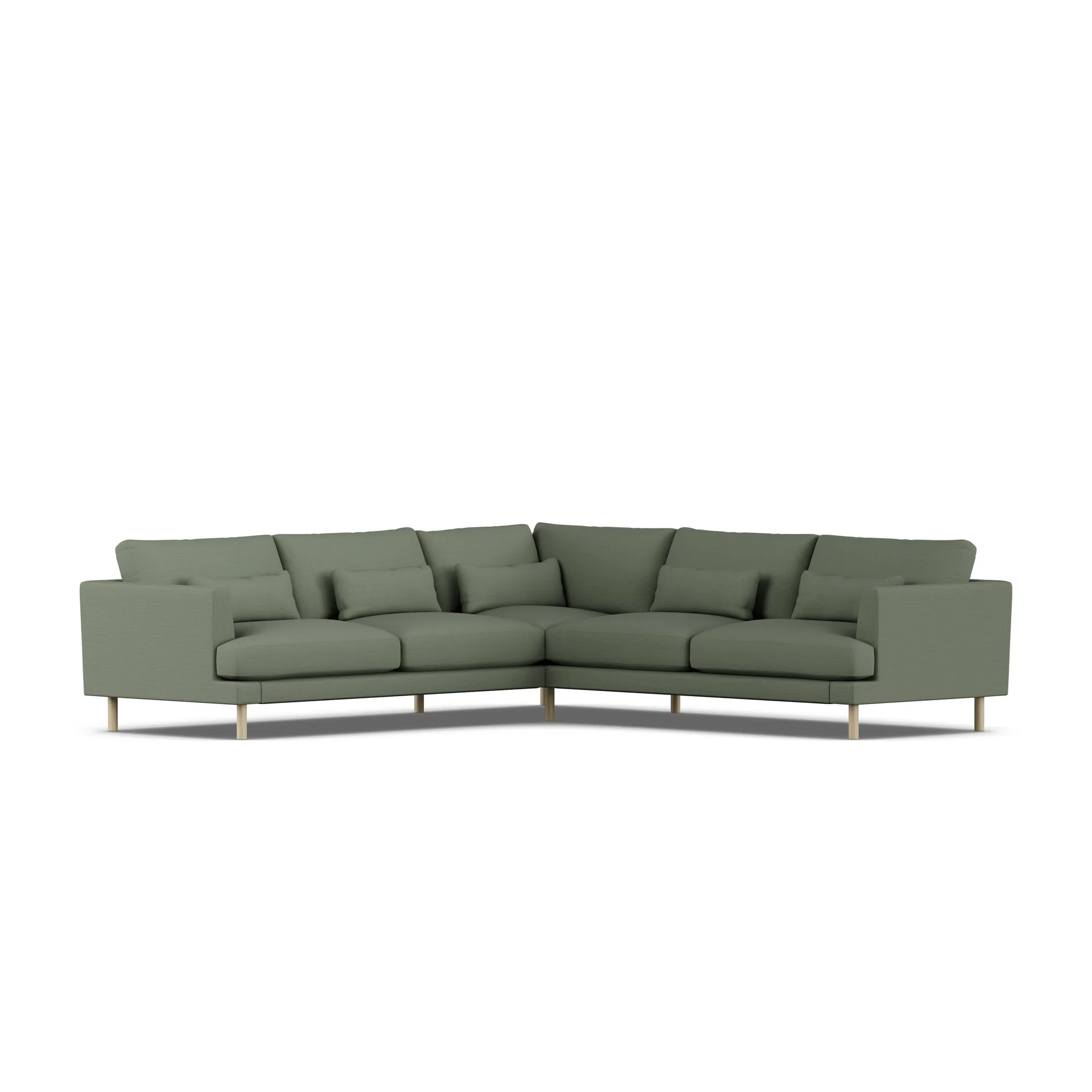 Bredhult Sofa, Same Forest 6677-Eiche weiß geölt, Ecksofa F 1898
