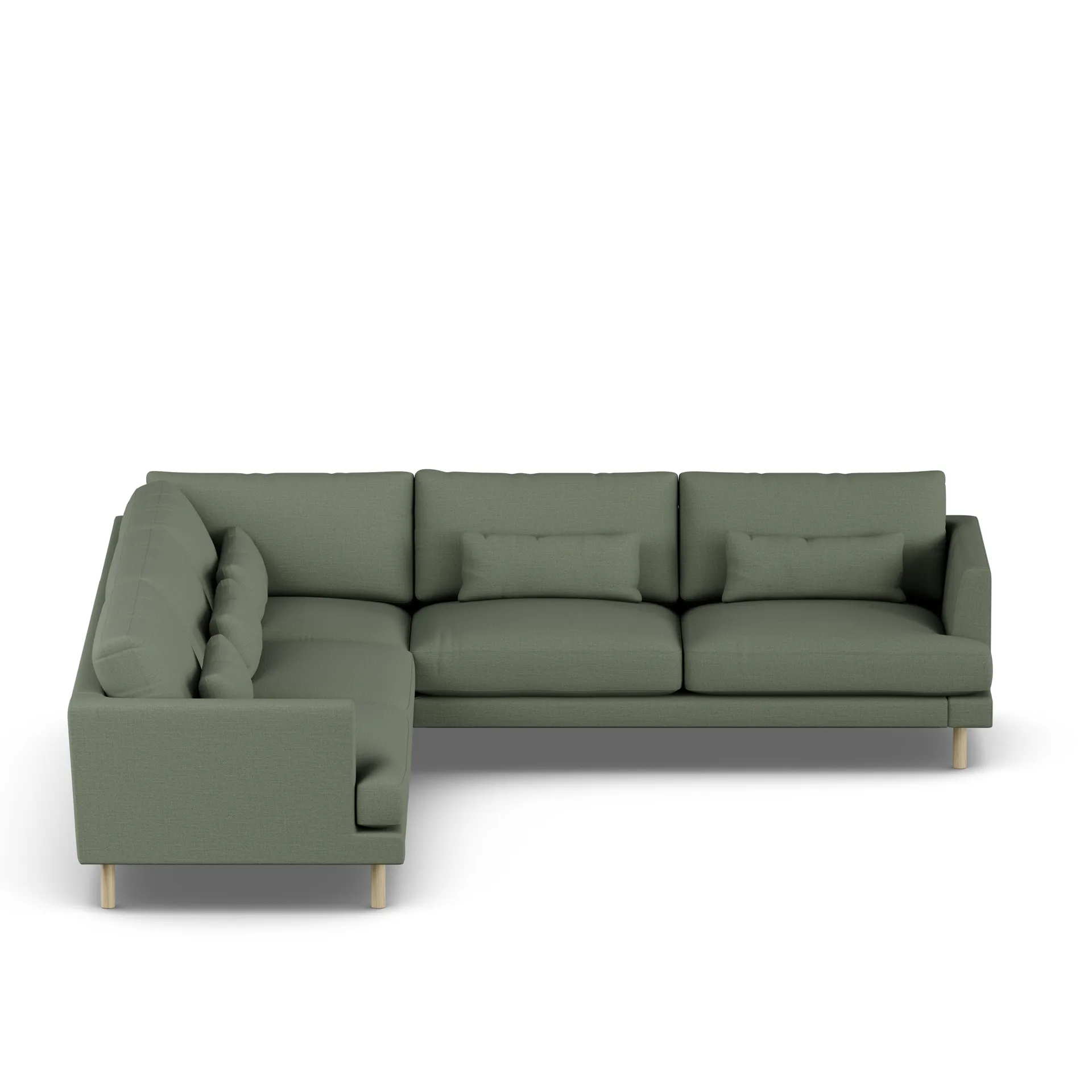 Bredhult Sofa, Same Forest 6677-Eiche weiß geölt, Ecksofa F 1898