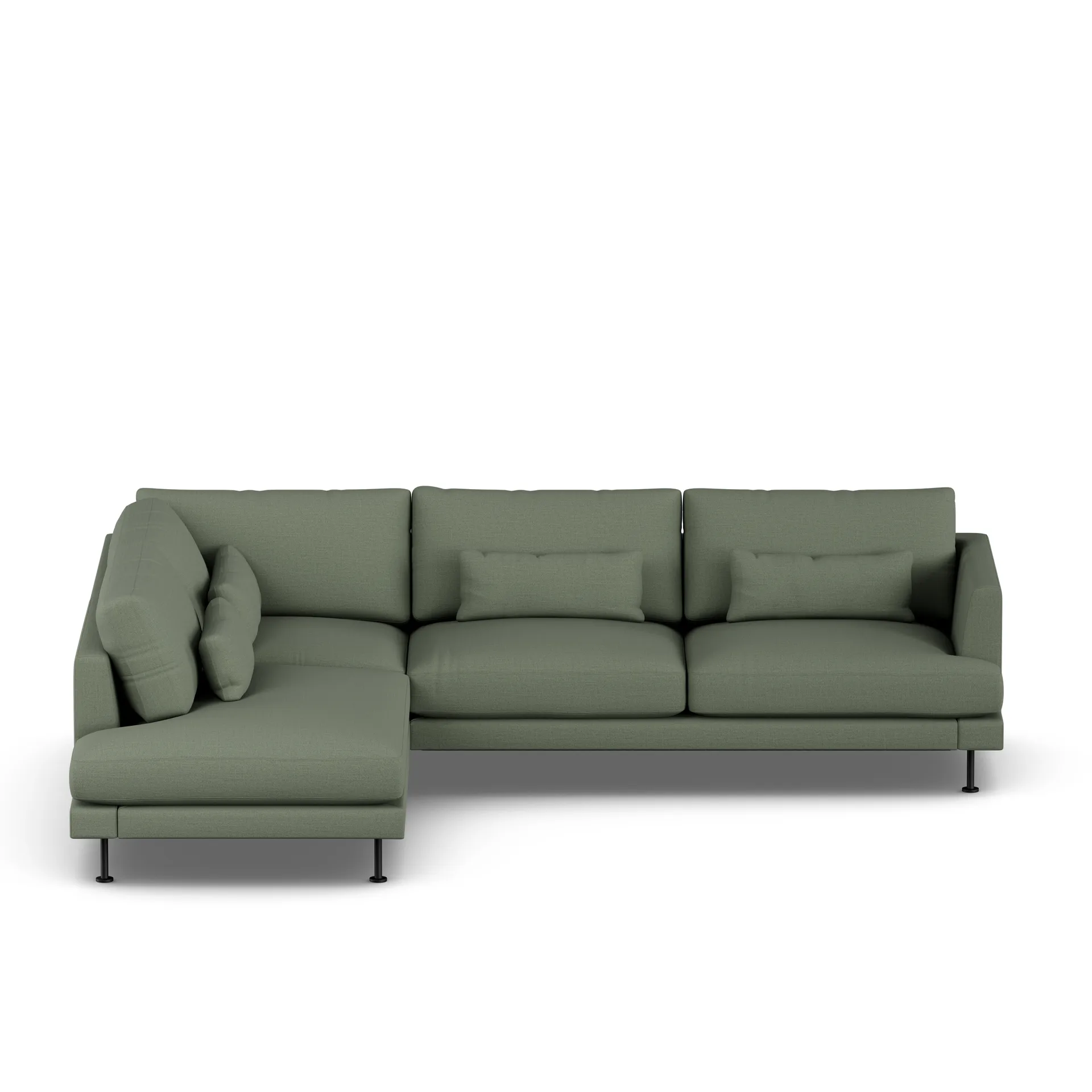 Bredhult Sofa, Same Forest 6677-Schwarzer Stahl, 3-sitzig A2 1898