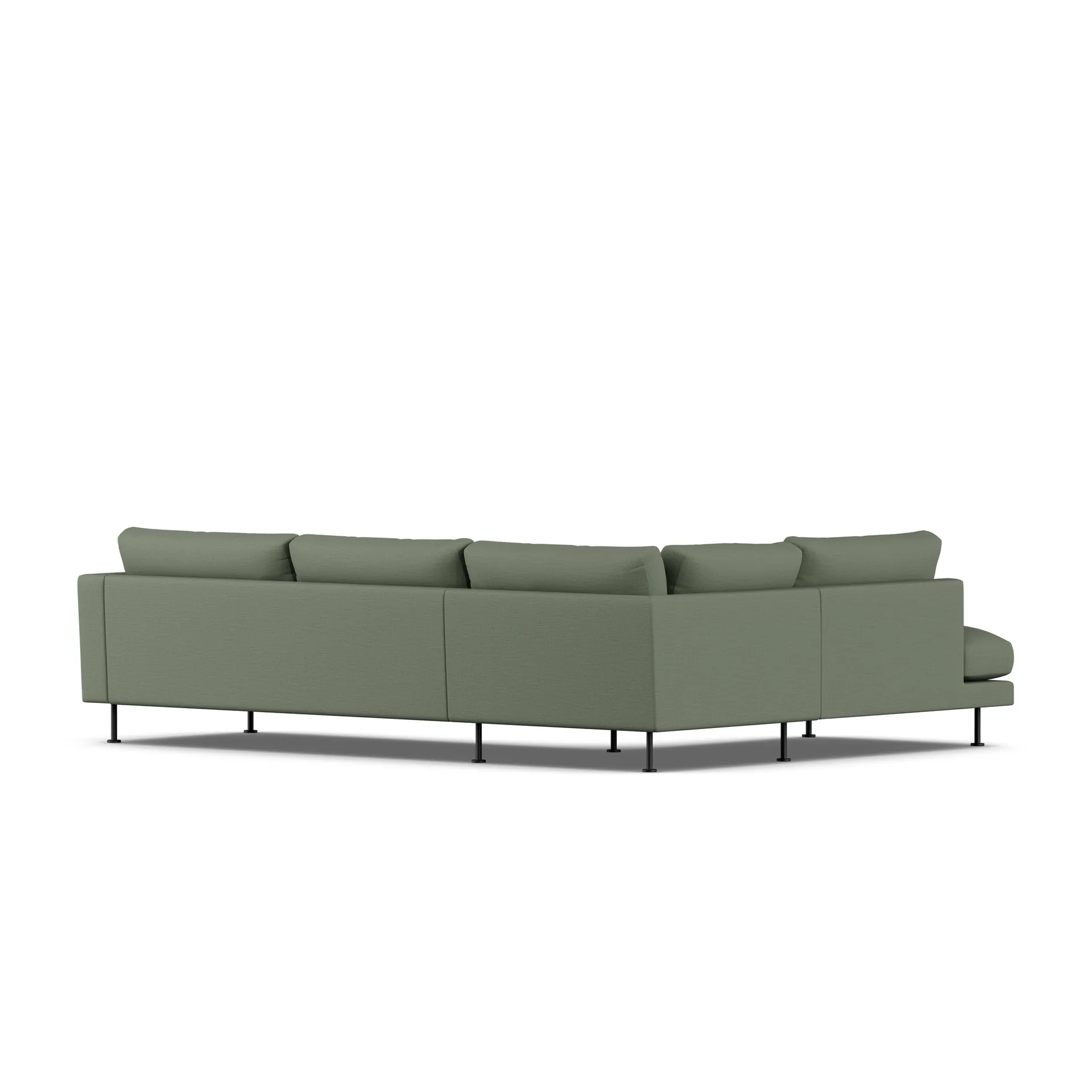 Bredhult Sofa, Same Forest 6677-Schwarzer Stahl, 3-sitzig A2 1898