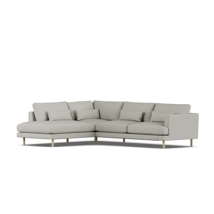 Bredhult Sofa - Same Grey 6673-Eiche weiß geölt, 3-sitzig A2 - 1898