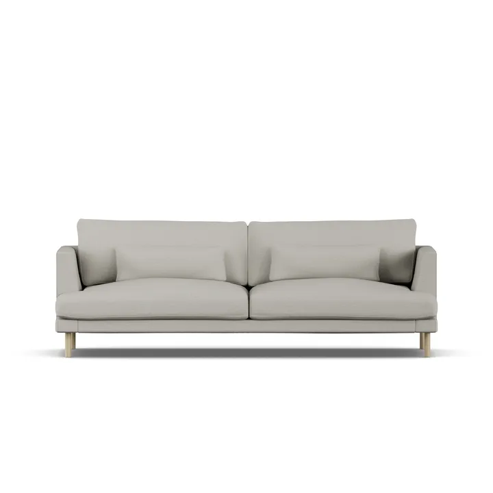 Bredhult Sofa - Same Grey 6673-Eiche weiß geölt, 3-sitzig - 1898