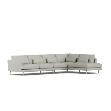 Bredhult Sofa - Same Grey 6673-Eiche weiß geölt, 4-sitzig B1 - 1898