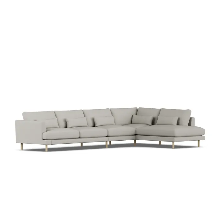 Bredhult Sofa - Same Grey 6673-Eiche weiß geölt, 4-sitzig B1 - 1898