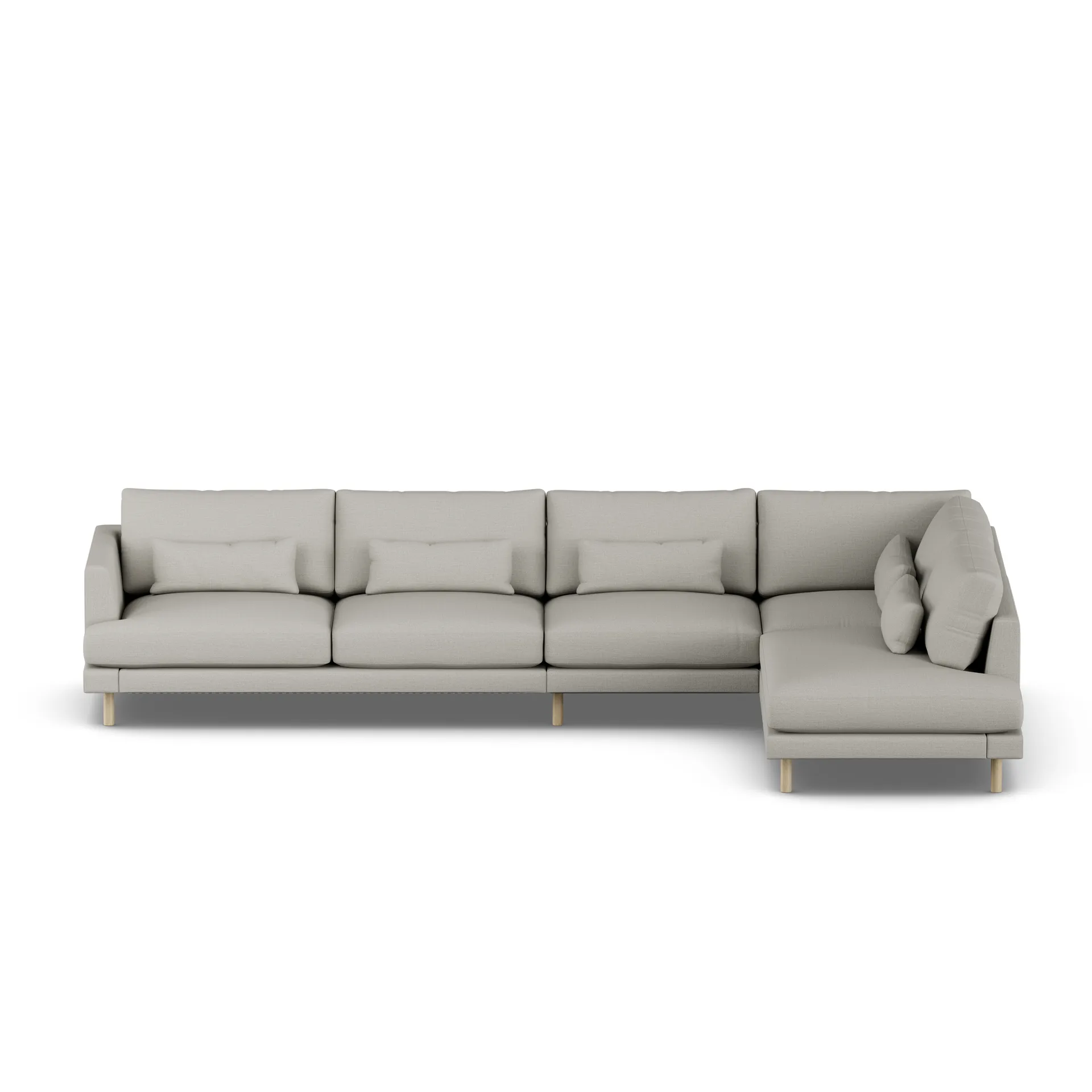Bredhult Sofa, Same Grey 6673-Eiche weiß geölt, 4-sitzig B1 1898