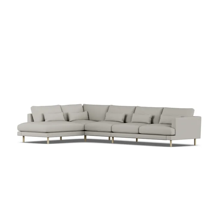 Bredhult Sofa - Same Grey 6673-Eiche weiß geölt, 4-sitzig B2 - 1898