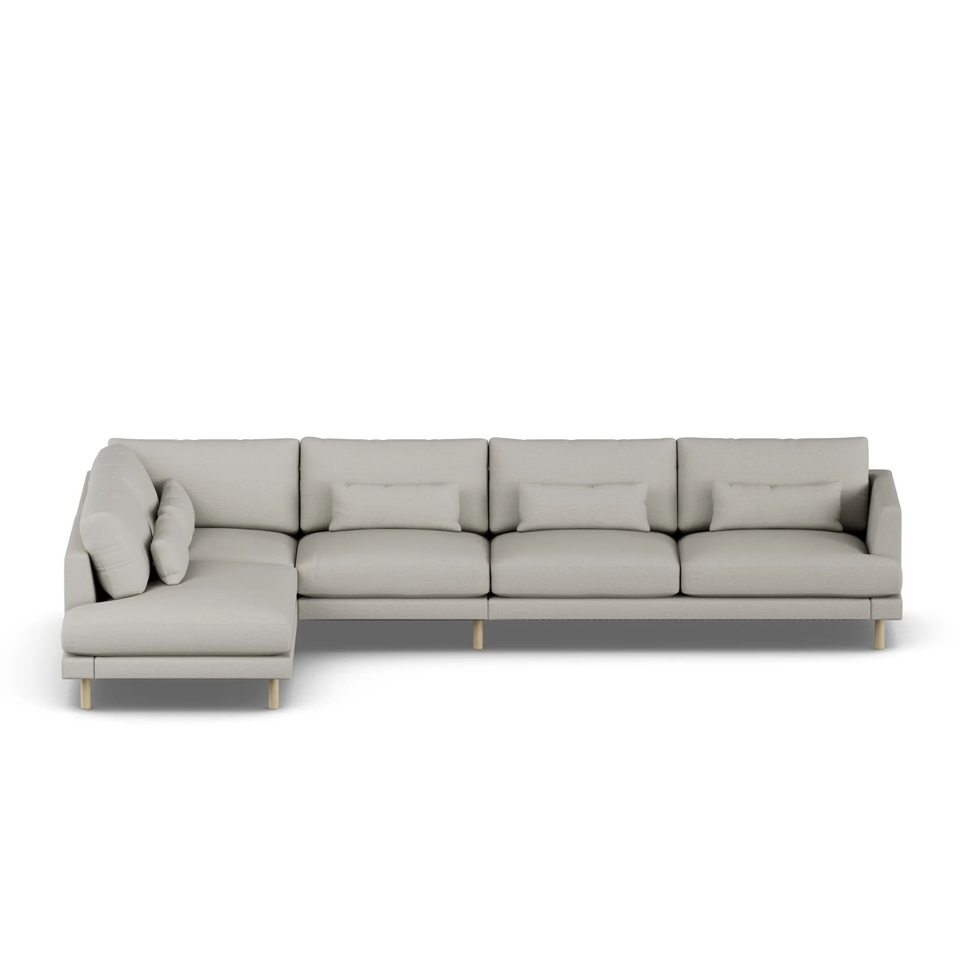 Bredhult Sofa, Same Grey 6673-Eiche weiß geölt, 4-sitzig B2 1898