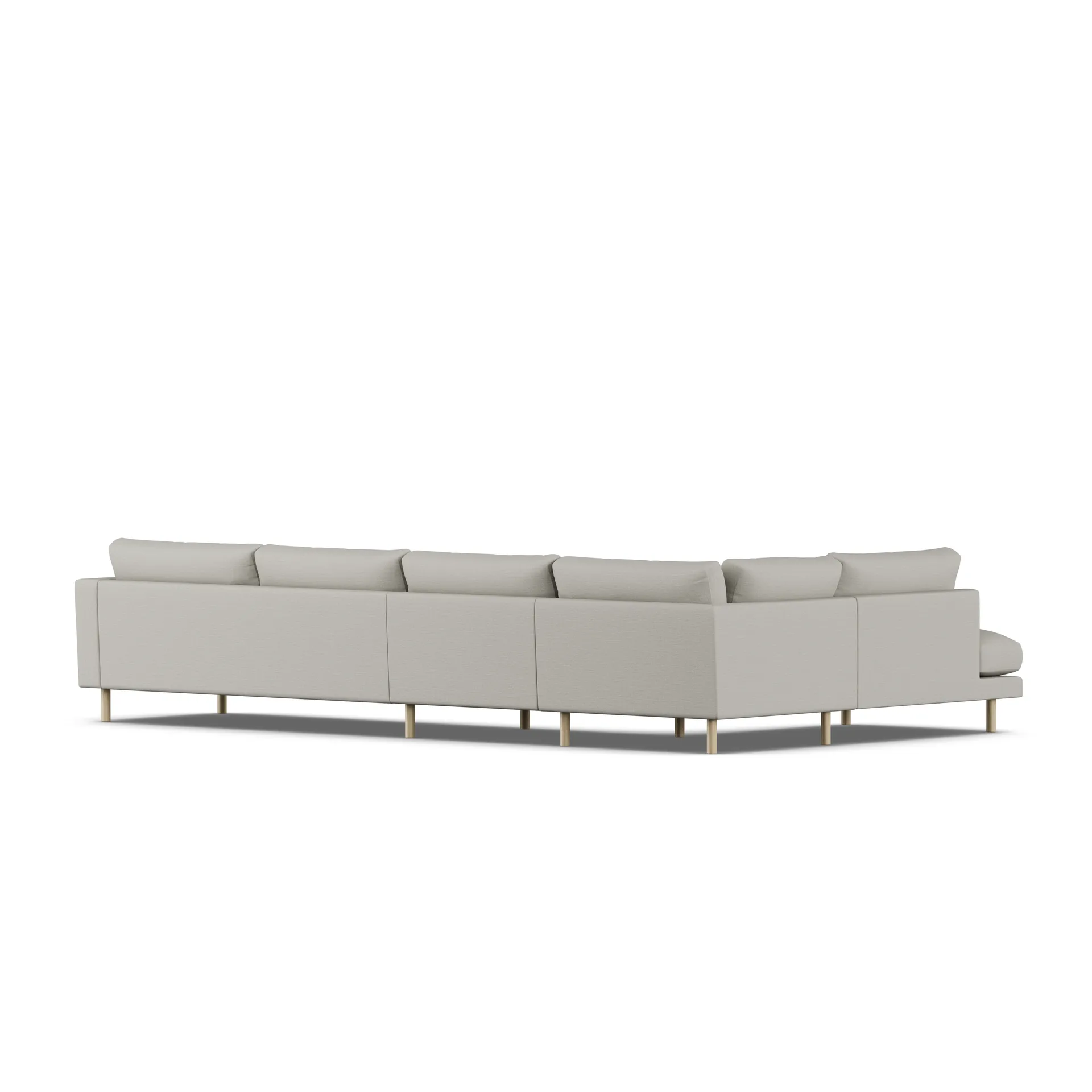 Bredhult Sofa, Same Grey 6673-Eiche weiß geölt, 4-sitzig B2 1898