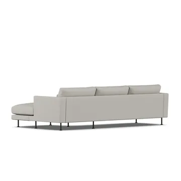 Bredhult Sofa - Same Grey 6673-Schwarzer Stahl, 2,5-sitzig C1 - 1898