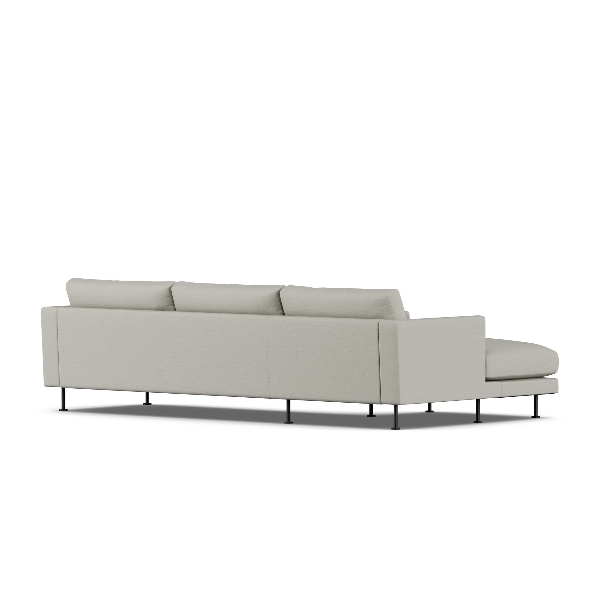 Bredhult Sofa, Same Grey 6673-Schwarzer Stahl, 2,5-sitzig C2 1898