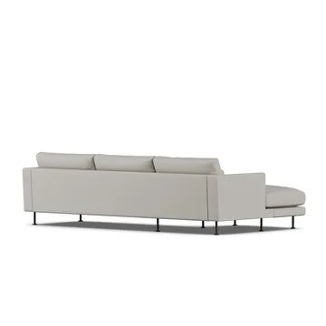 Bredhult Sofa - Same Grey 6673-Schwarzer Stahl, 2,5-sitzig C2 - 1898