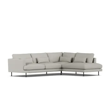 Bredhult Sofa - Same Grey 6673-Schwarzer Stahl, 3-sitzig A1 - 1898