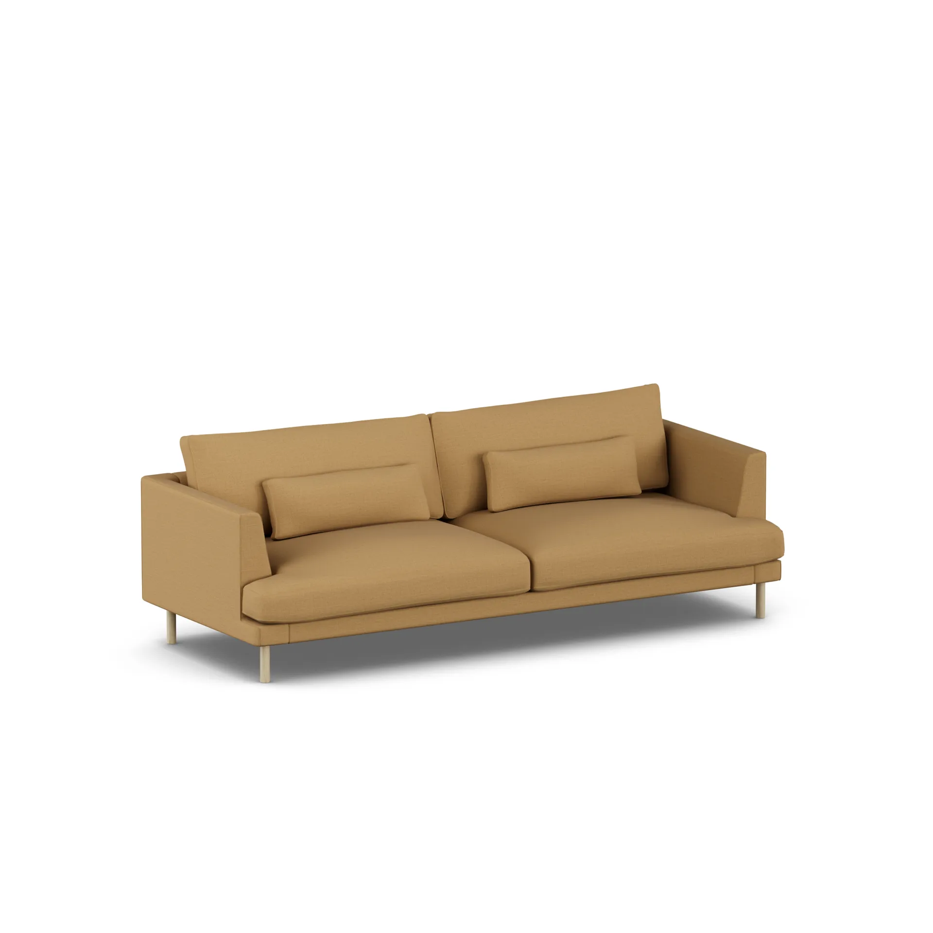 Bredhult Sofa, Same Ochre 6676-Eiche weiß geölt, 3-sitzig 1898