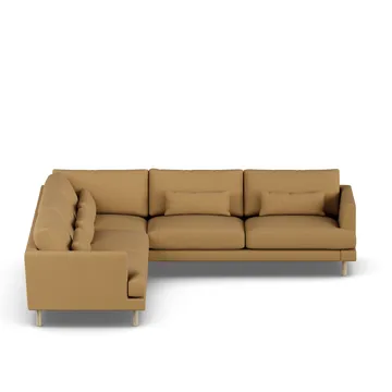 Bredhult Sofa - Same Ochre 6676-Eiche weiß geölt, Ecksofa F - 1898