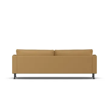 Bredhult Sofa - Same Ochre 6676-Schwarzer Stahl, 3-sitzig - 1898