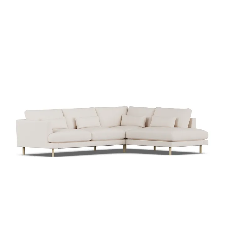 Bredhult Sofa - Same Off White 6671-Eiche weiß geölt, 3-sitzig A1 - 1898