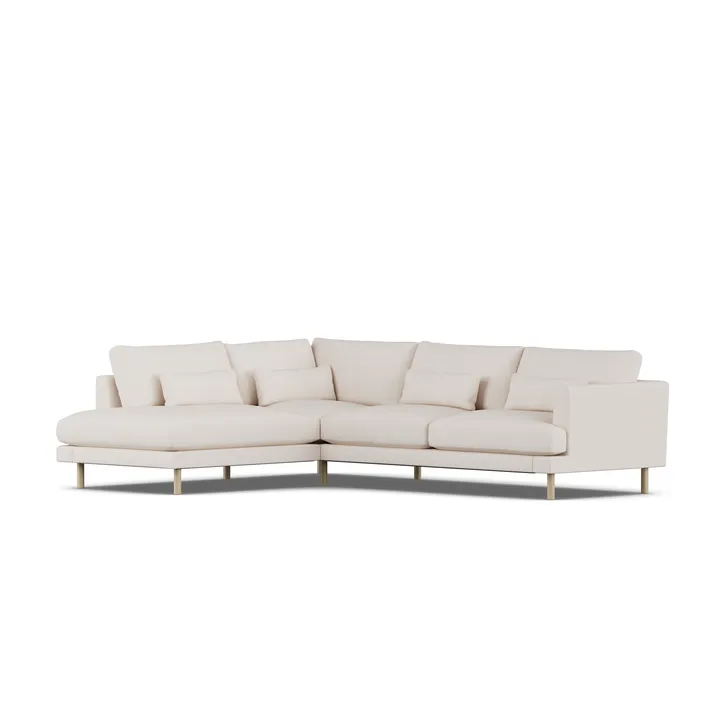 Bredhult Sofa - Same Off White 6671-Eiche weiß geölt, 3-sitzig A2 - 1898