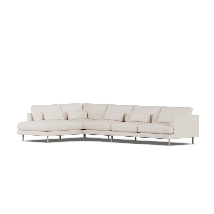 Bredhult Sofa - Same Off White 6671-Eiche weiß geölt, 4-sitzig B2 - 1898