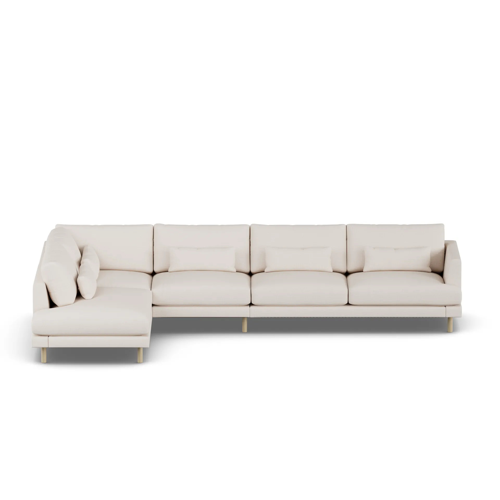 Bredhult Sofa, Same Off White 6671-Eiche weiß geölt, 4-sitzig B2 1898