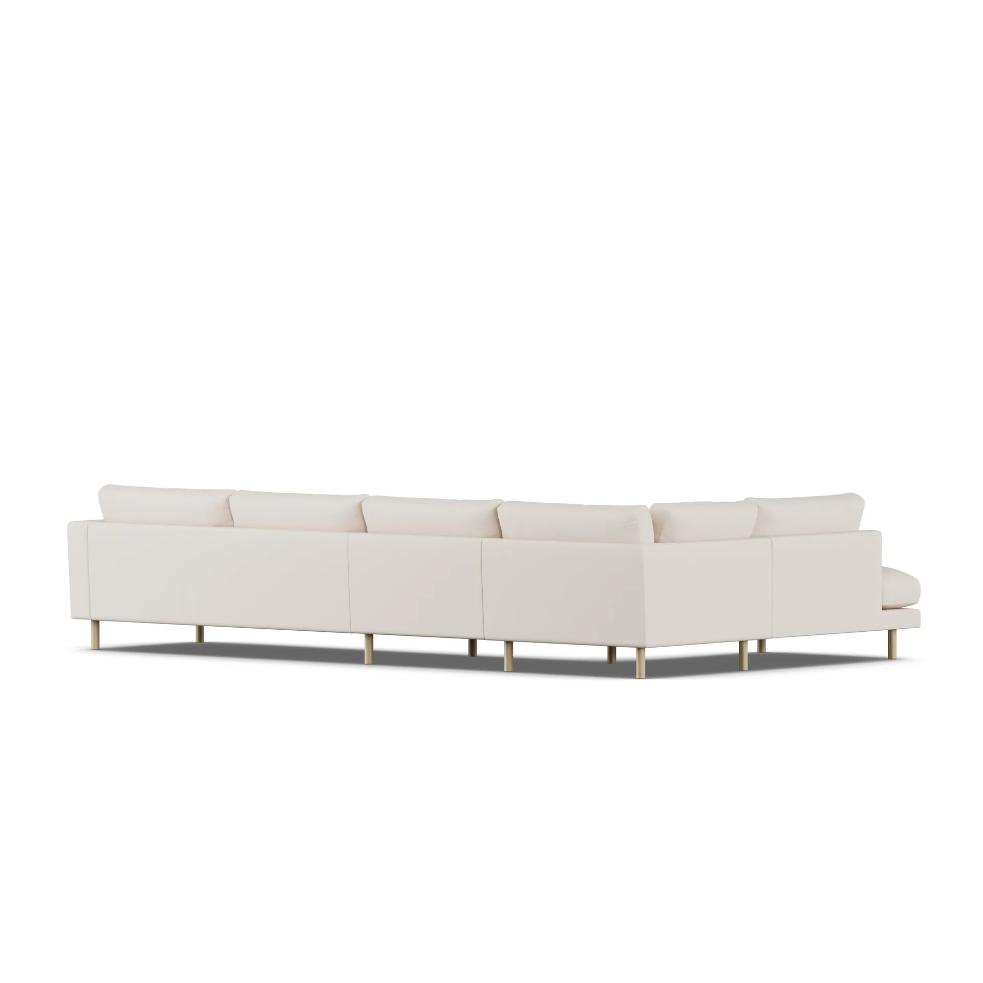 Bredhult Sofa, Same Off White 6671-Eiche weiß geölt, 4-sitzig B2 1898