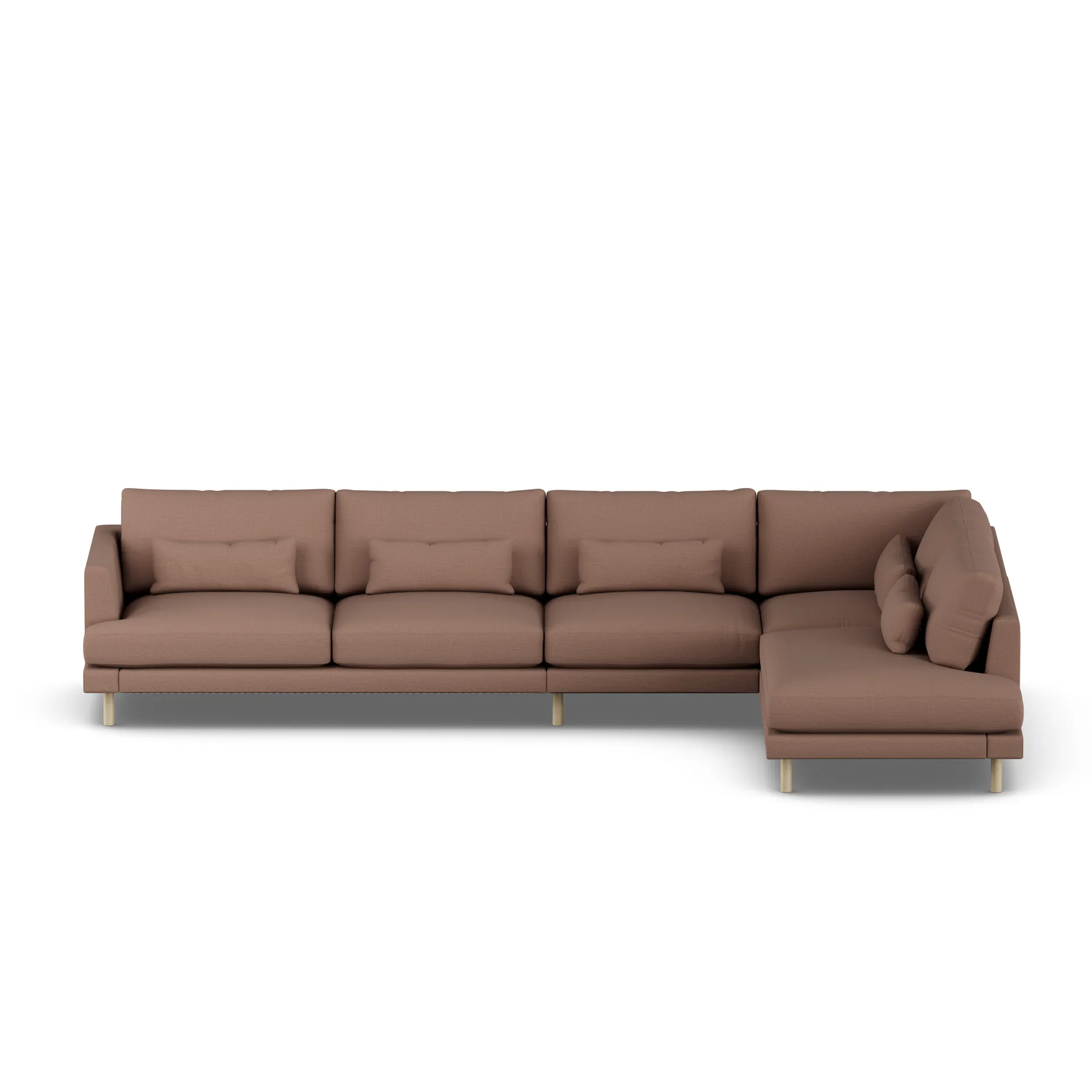 Bredhult Sofa, Same Rust 6675-Eiche weiß geölt, 4-sitzig B1 1898