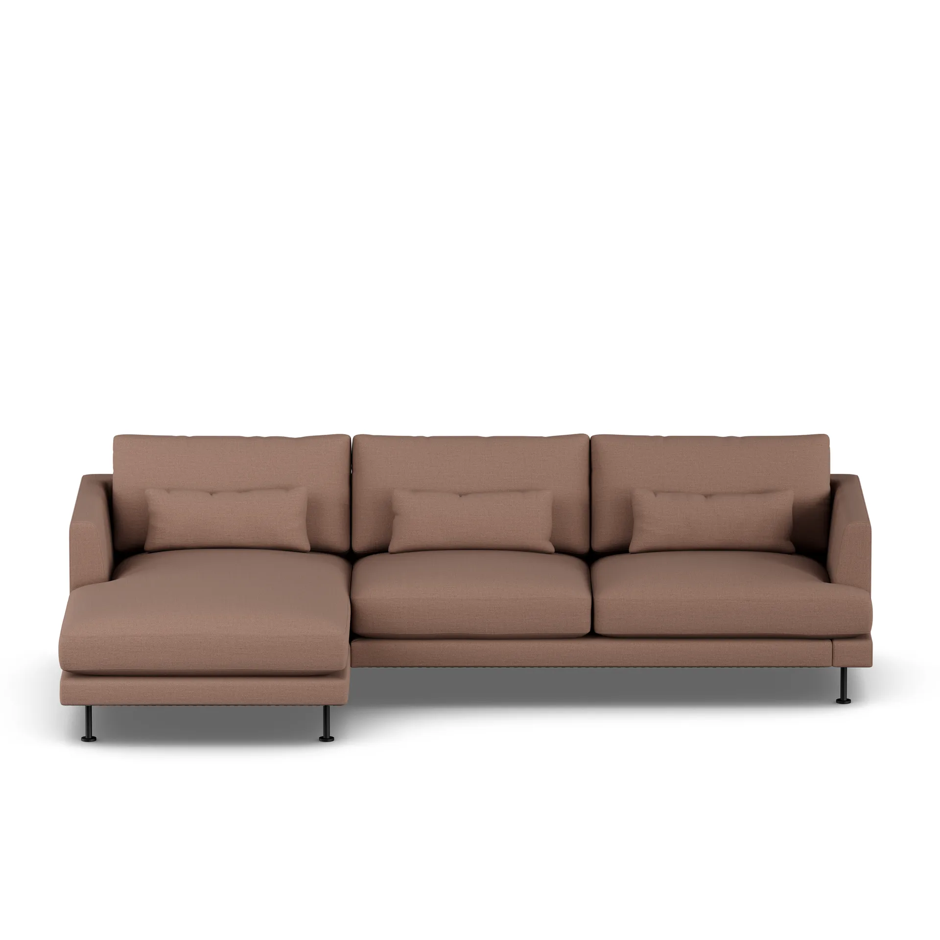 Bredhult Sofa, Same Rust 6675-Schwarzer Stahl, 2,5-sitzig C2 1898