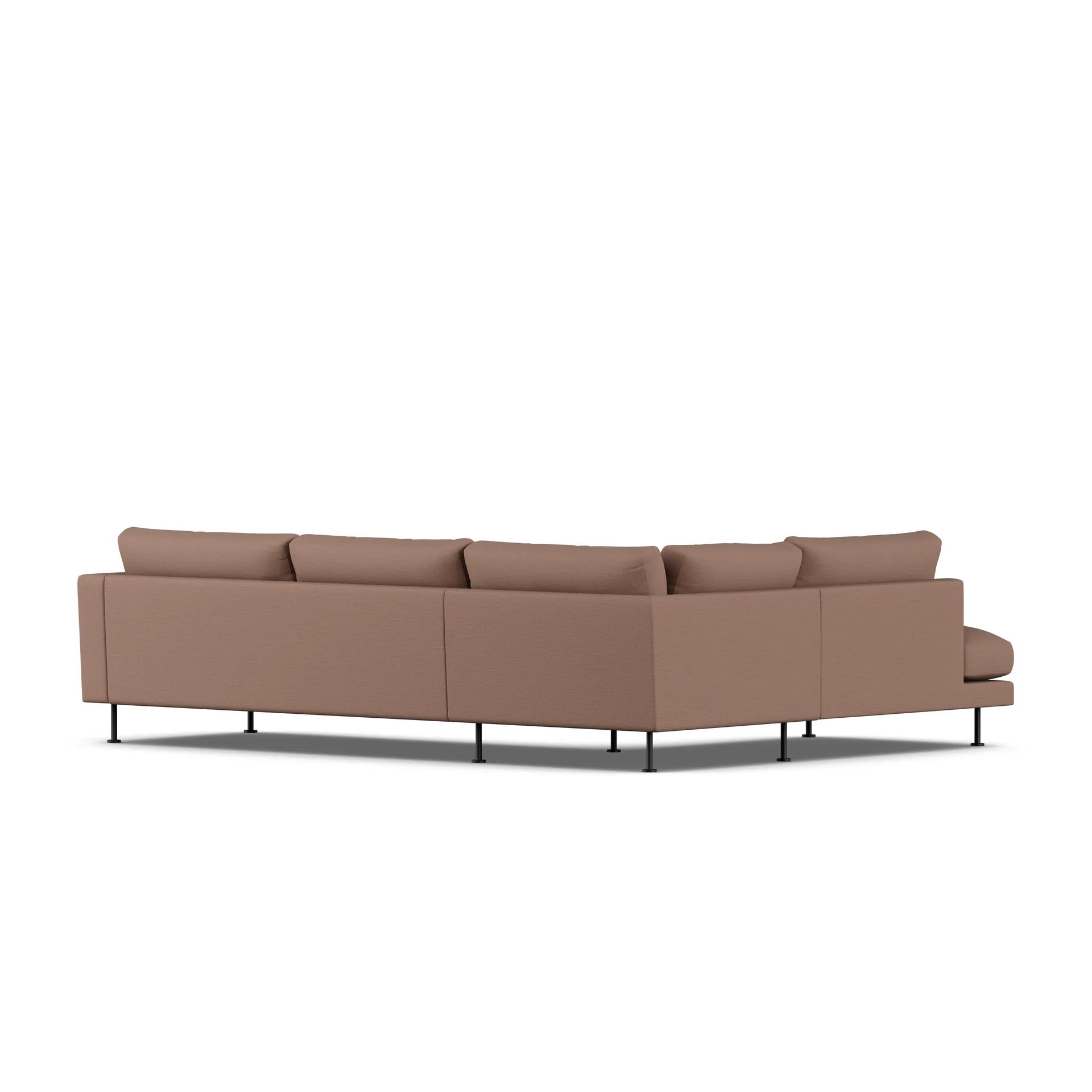 Bredhult Sofa, Same Rust 6675-Schwarzer Stahl, 3-sitzig A2 1898