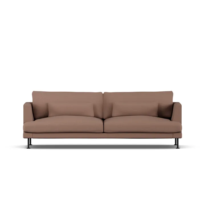Bredhult Sofa - Same Rust 6675-Schwarzer Stahl, 3-sitzig - 1898