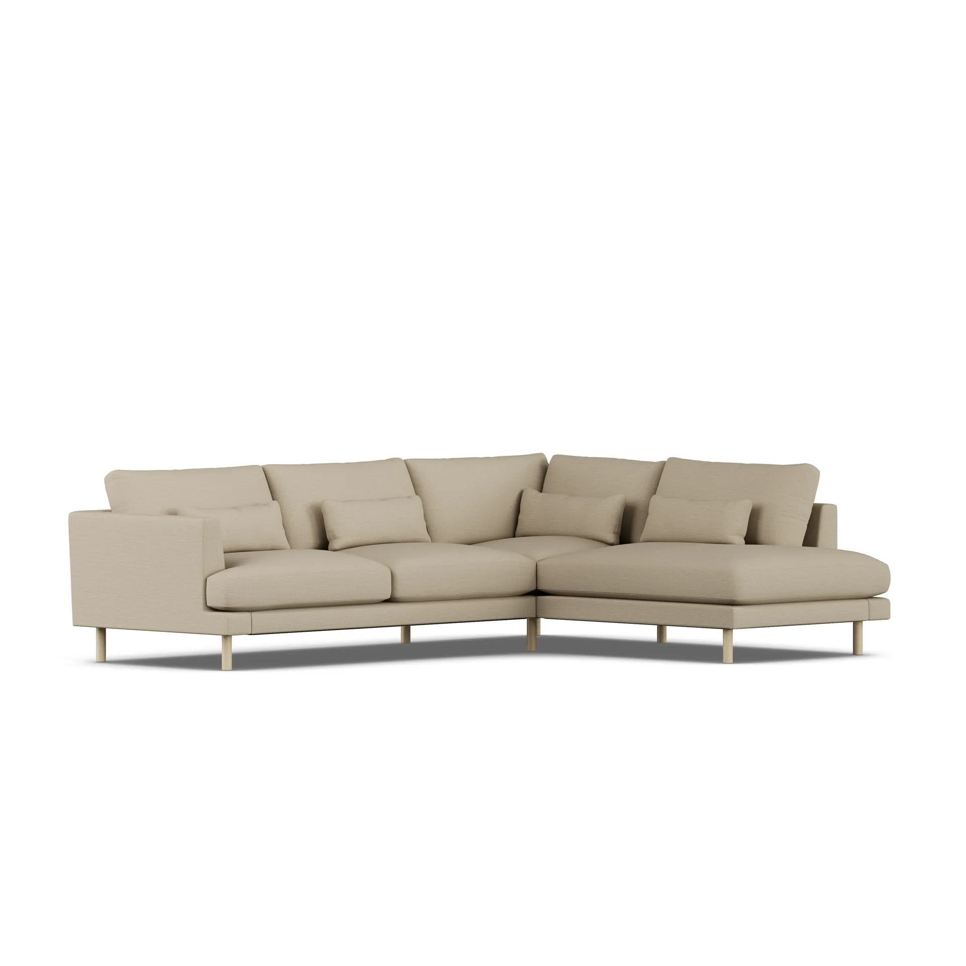 Bredhult Sofa, Same Sand 6672-Eiche weiß geölt, 3-sitzig A1 1898