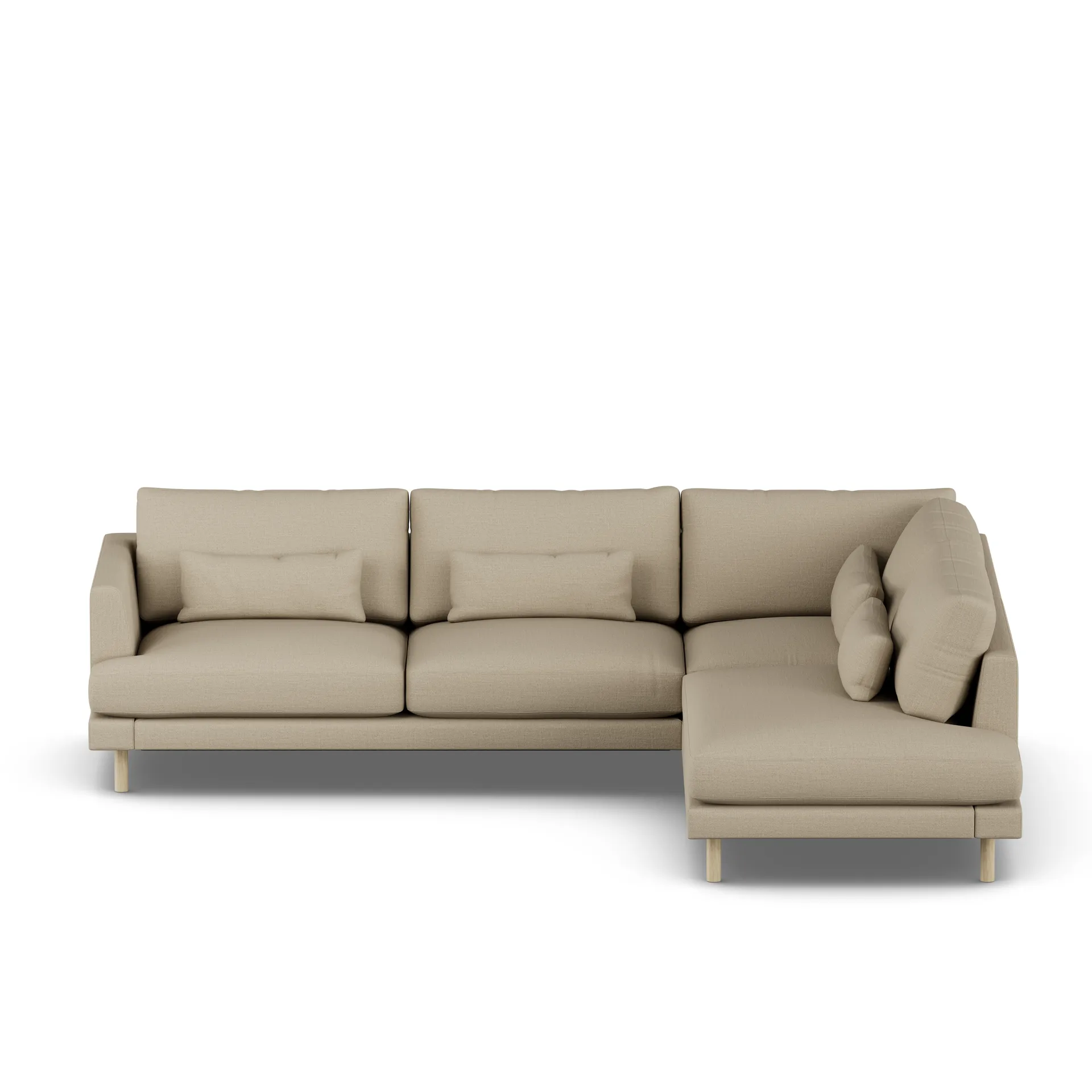 Bredhult Sofa, Same Sand 6672-Eiche weiß geölt, 3-sitzig A1 1898