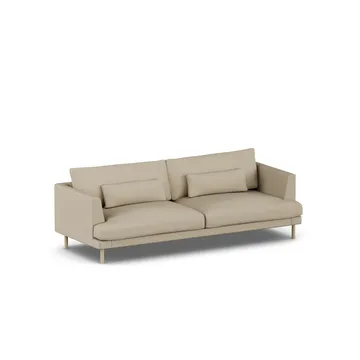 Bredhult Sofa - Same Sand 6672-Eiche weiß geölt, 3-sitzig - 1898