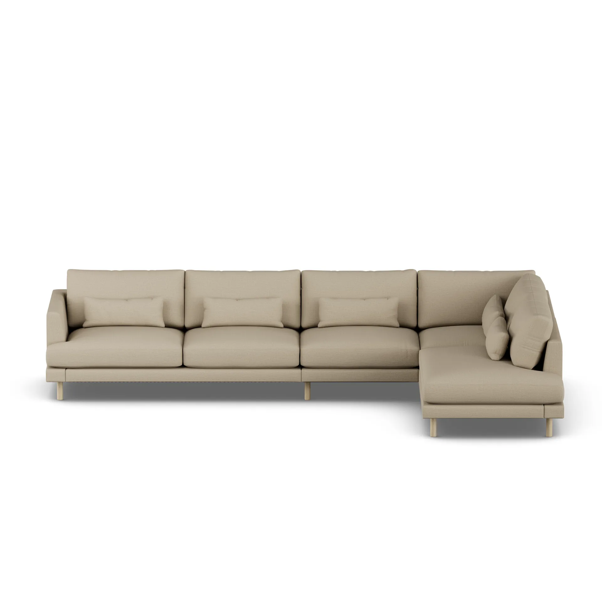 Bredhult Sofa, Same Sand 6672-Eiche weiß geölt, 4-sitzig B1 1898