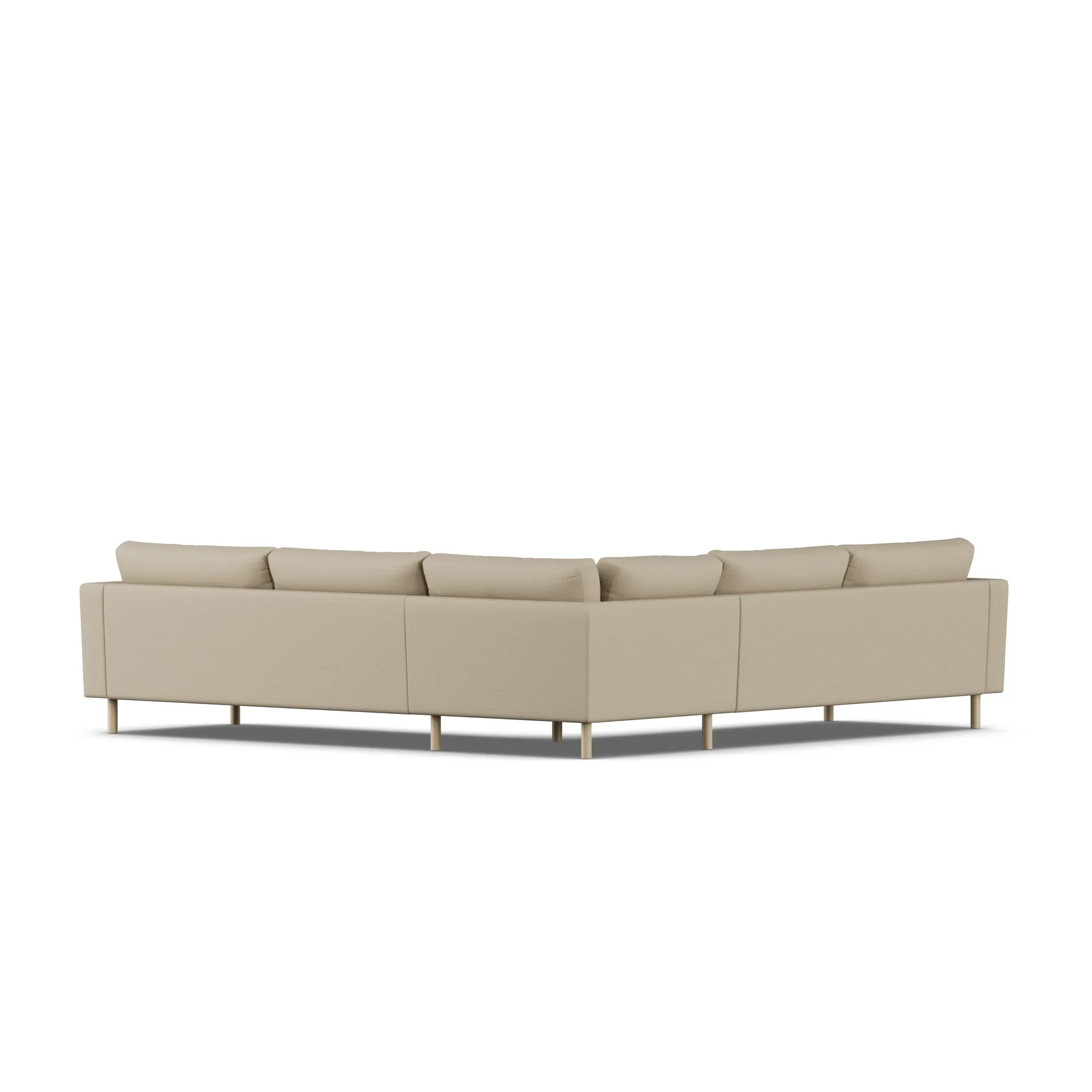 Bredhult Sofa, Same Sand 6672-Eiche weiß geölt, Ecksofa F 1898