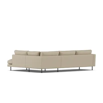 Bredhult Sofa - Same Sand 6672-Schwarzer Stahl, 3-sitzig A1 - 1898