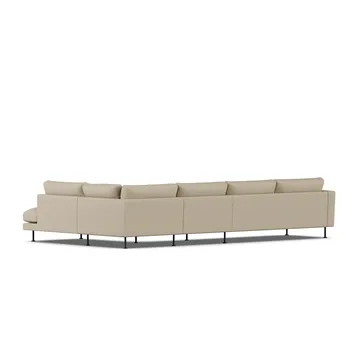 Bredhult Sofa - Same Sand 6672-Schwarzer Stahl, 4-sitzig B1 - 1898