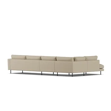 Bredhult Sofa - Same Sand 6672-Schwarzer Stahl, 4-sitzig B2 - 1898
