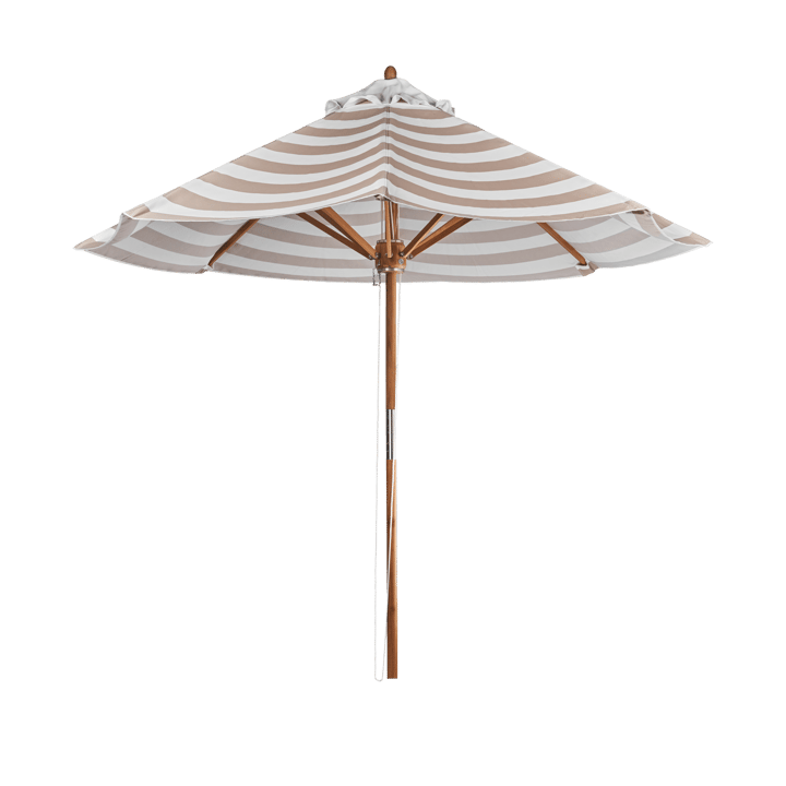 Hisshult Sonnenschirm Ø270 cm - Beige stripe-teak - 1898
