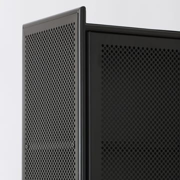 Hissö Schrank - Schwarz lackiertes Metall - 1898