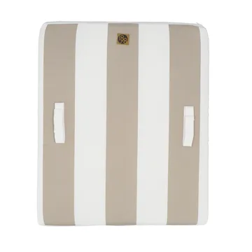Holma Kissen - Taupe striped, 41x49 cm - 1898
