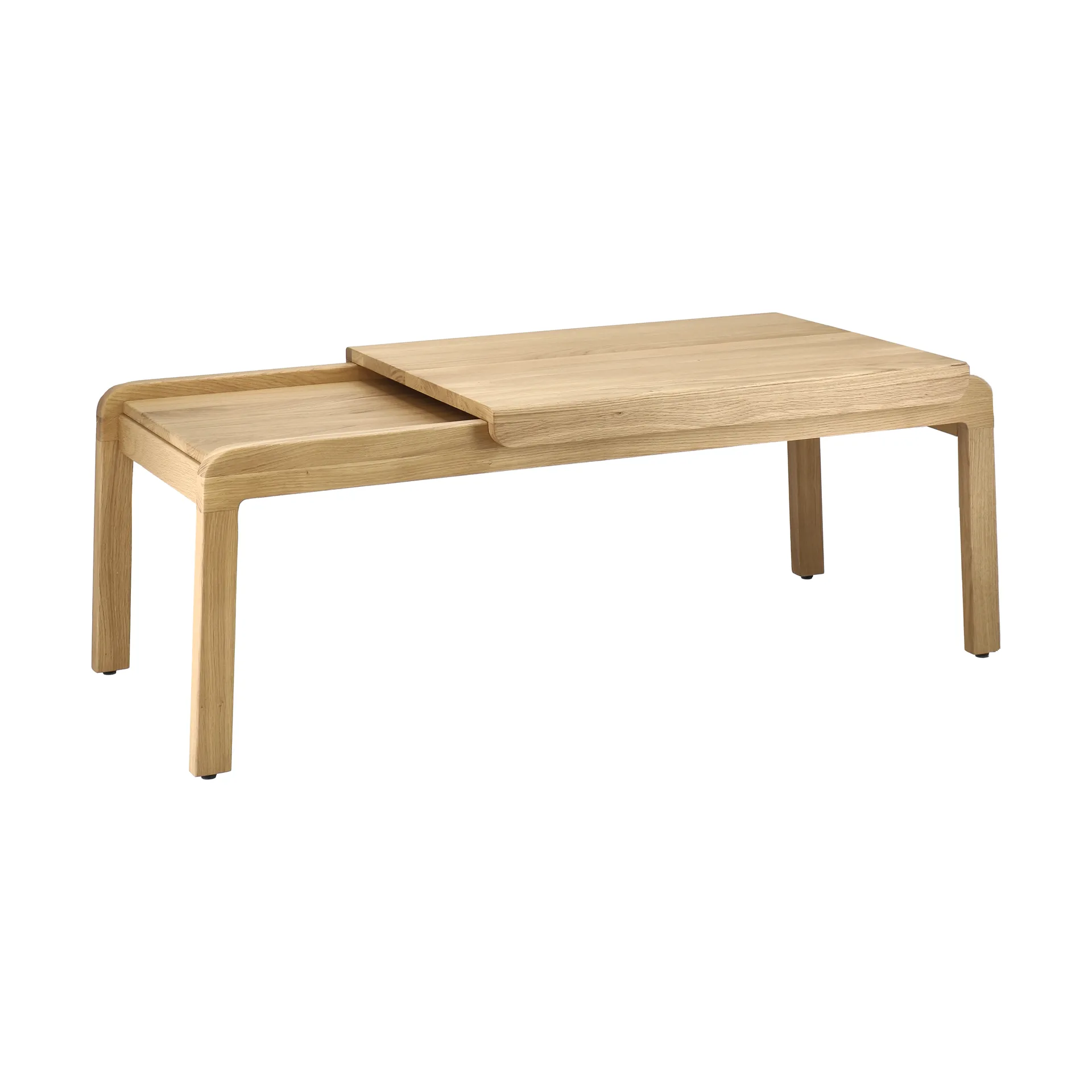 Knutskog Couchtisch 115x52x41 cm, Natur lackierte Eiche 1898