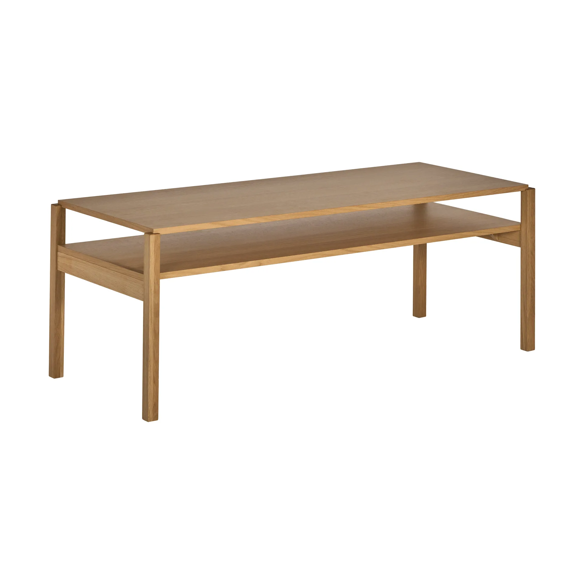 Lid Couchtisch, Eiche weiß pigmentiert, 125×50 cm 1898