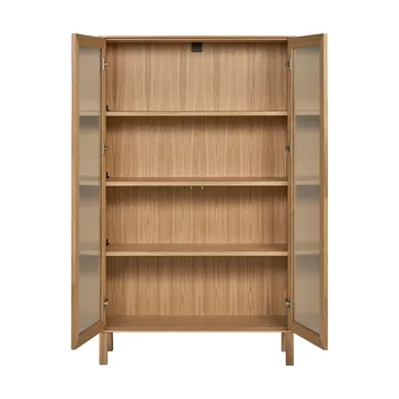 Lid Vitrinenschrank - Eiche weiß pigmentiert - 1898