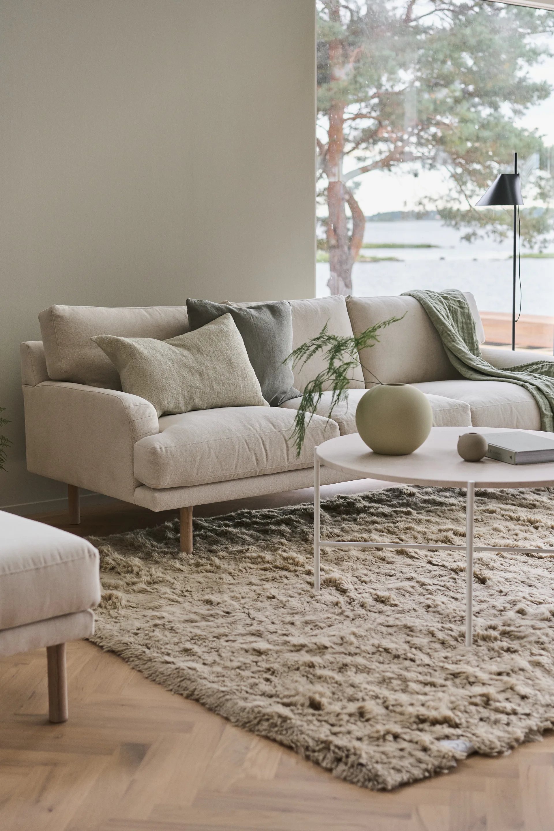 Lidnäs 3-Sitzer-Sofa, Caleido beige 1898