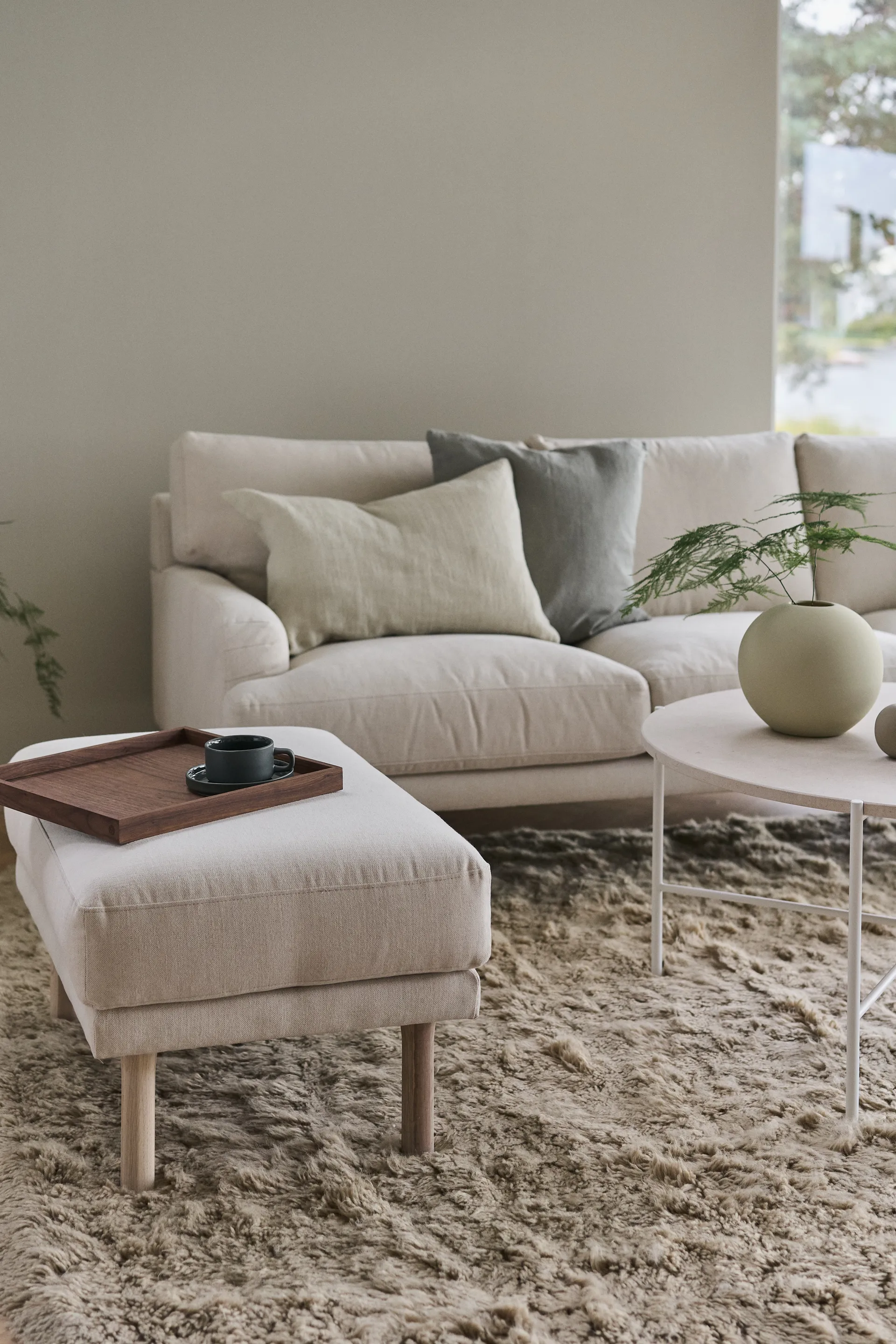 Lidnäs 3-Sitzer-Sofa, Caleido beige 1898